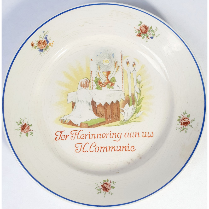 Wandbord Heilige Communie